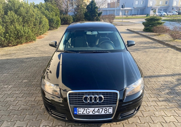 Audi A3 cena 21900 przebieg: 126000, rok produkcji 2008 z Łask małe 326